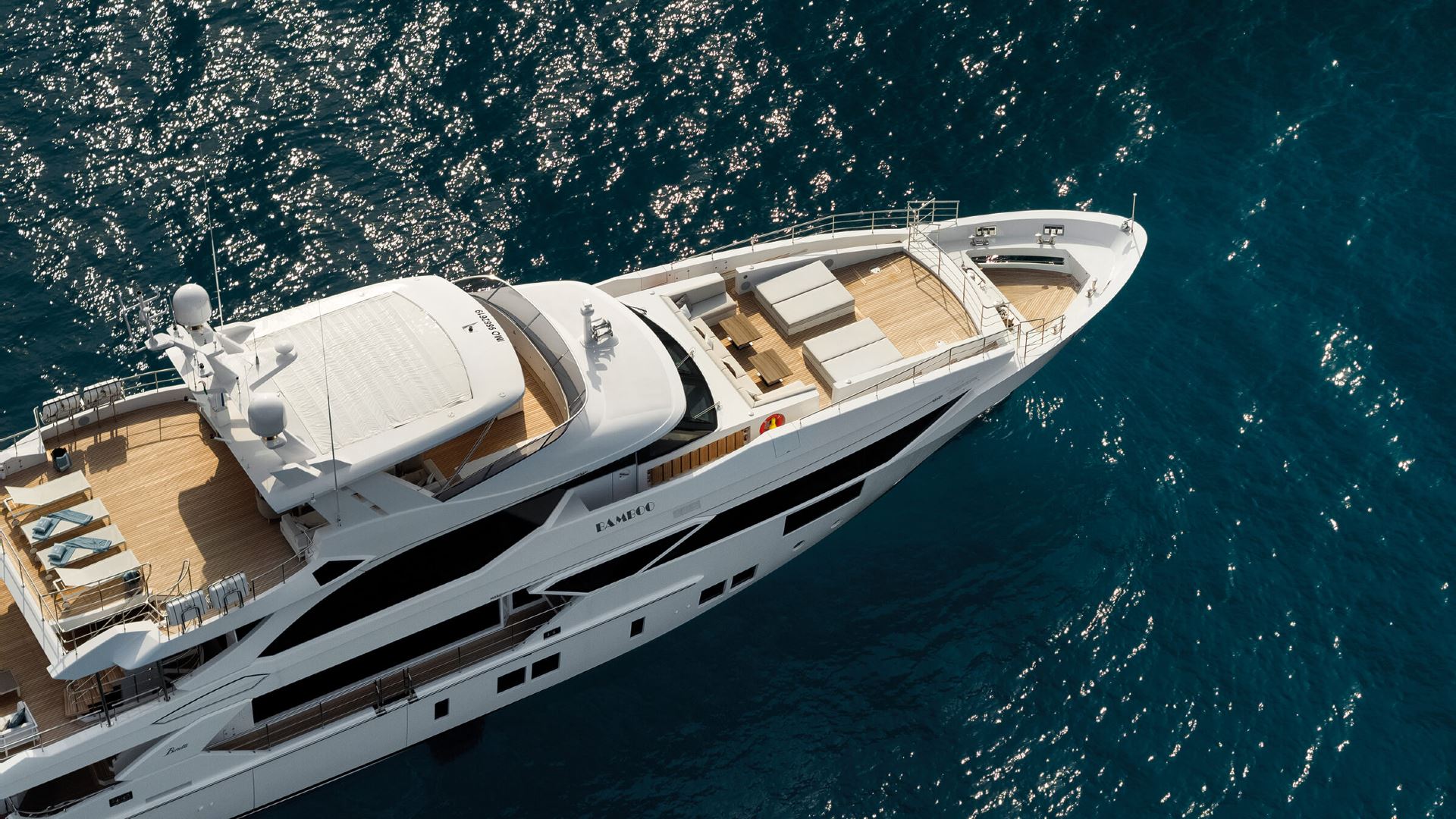 benetti fast 125 yacht